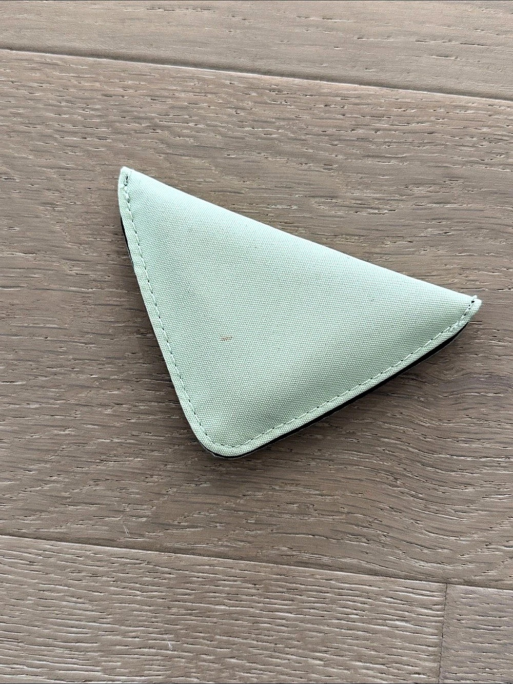 Prada Triangular Makeup Compact Mirror & Pouch Green - Picture 6 of 6